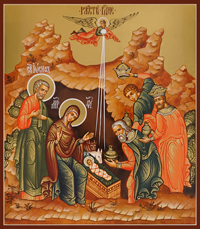 икона Рождество Христово
